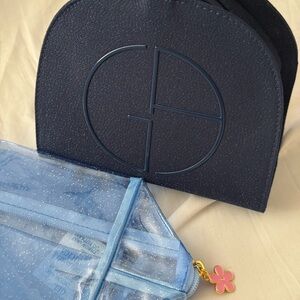 Giorgio Armani and Blue Cosmetic Bag Set